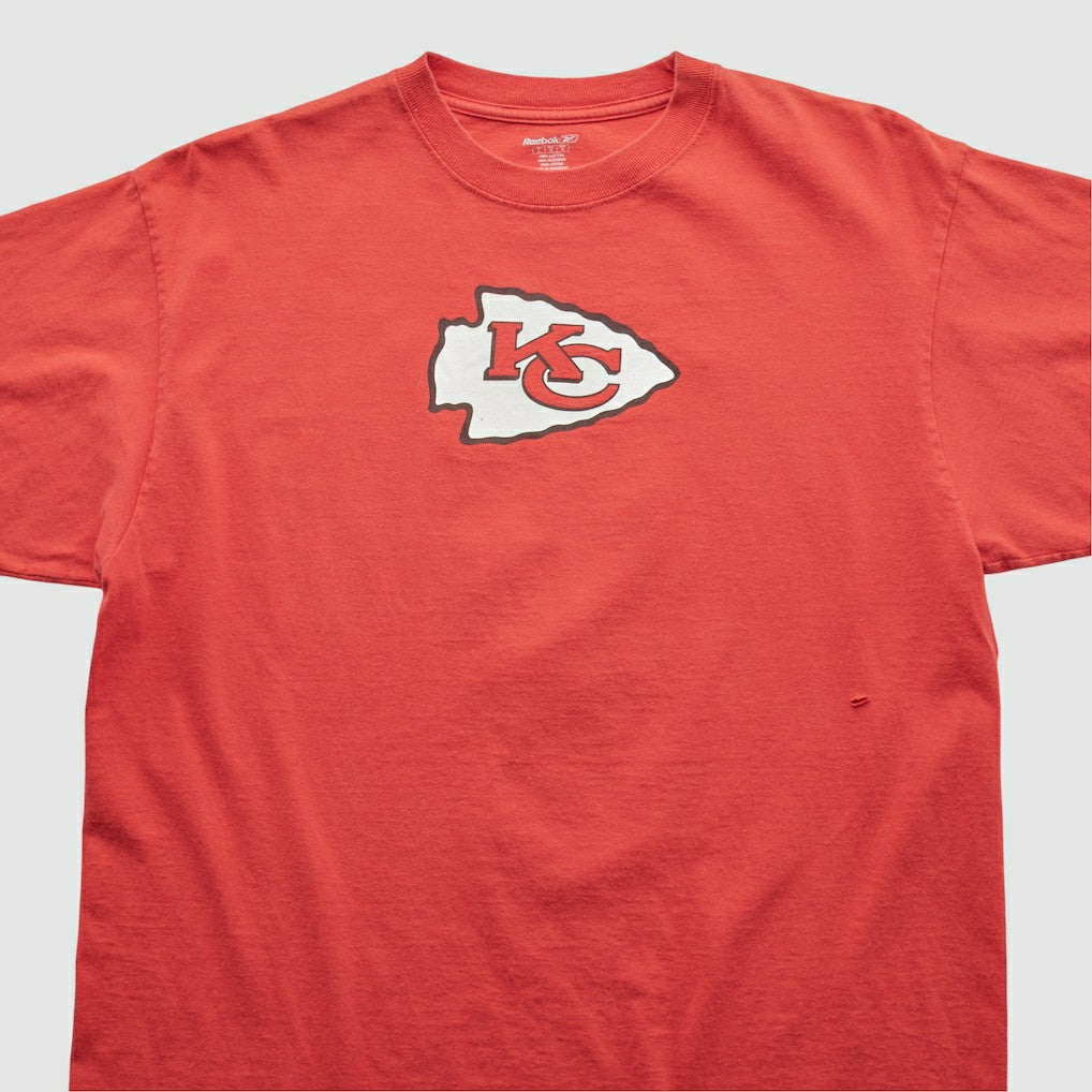 Kansas City Chiefs Reebok 2000s T-shirt - Red Vintage - Fanatics