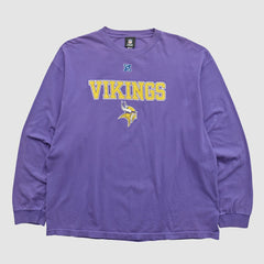 Minnesota Vikings NFL 2010s Long Sleeve T-shirt - Purple Vintage - Fanatics