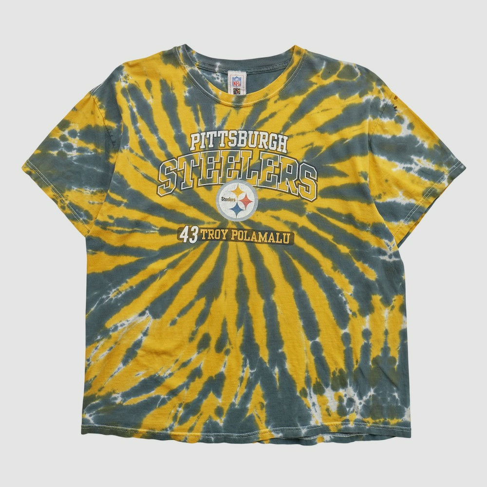 Pittsburgh Steelers NFL 2000s T-shirt - Yellow Vintage - Fanatics