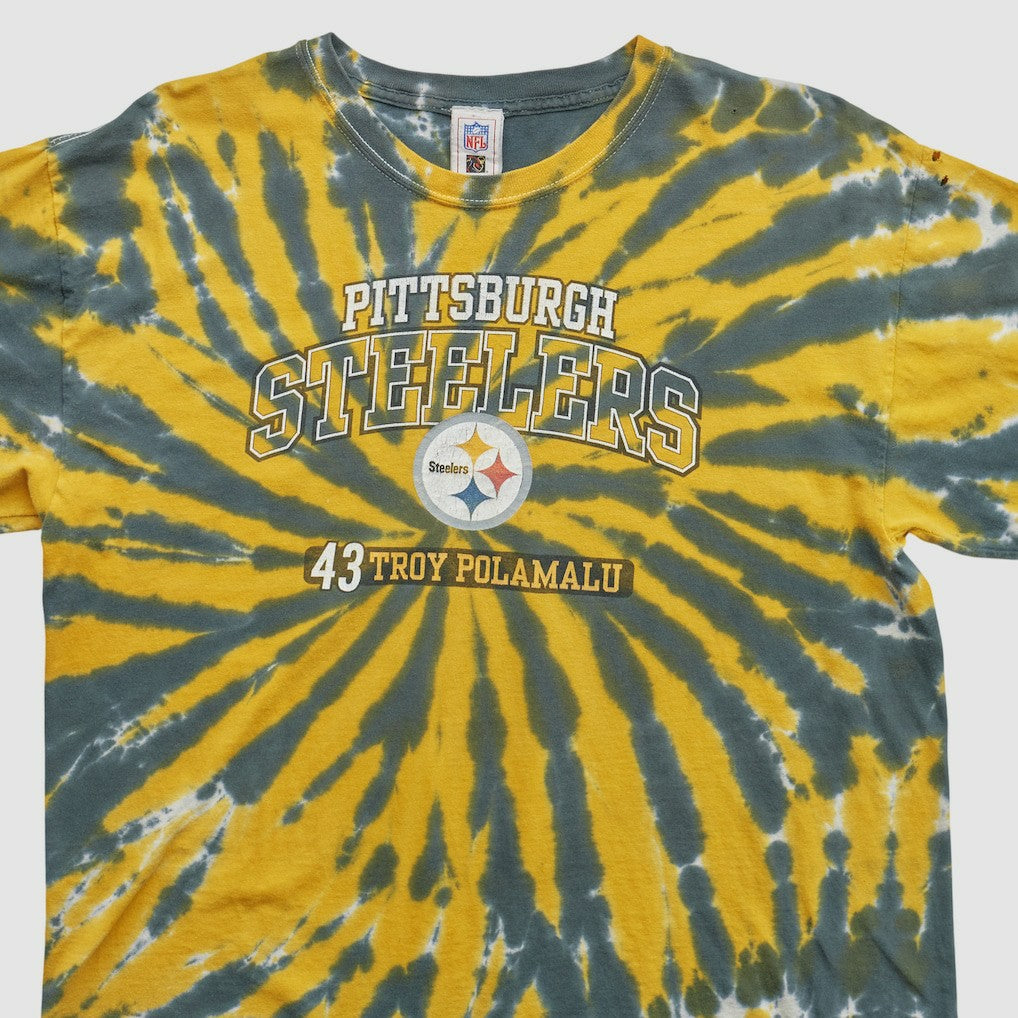 Pittsburgh Steelers NFL 2000s T-shirt - Yellow Vintage - Fanatics