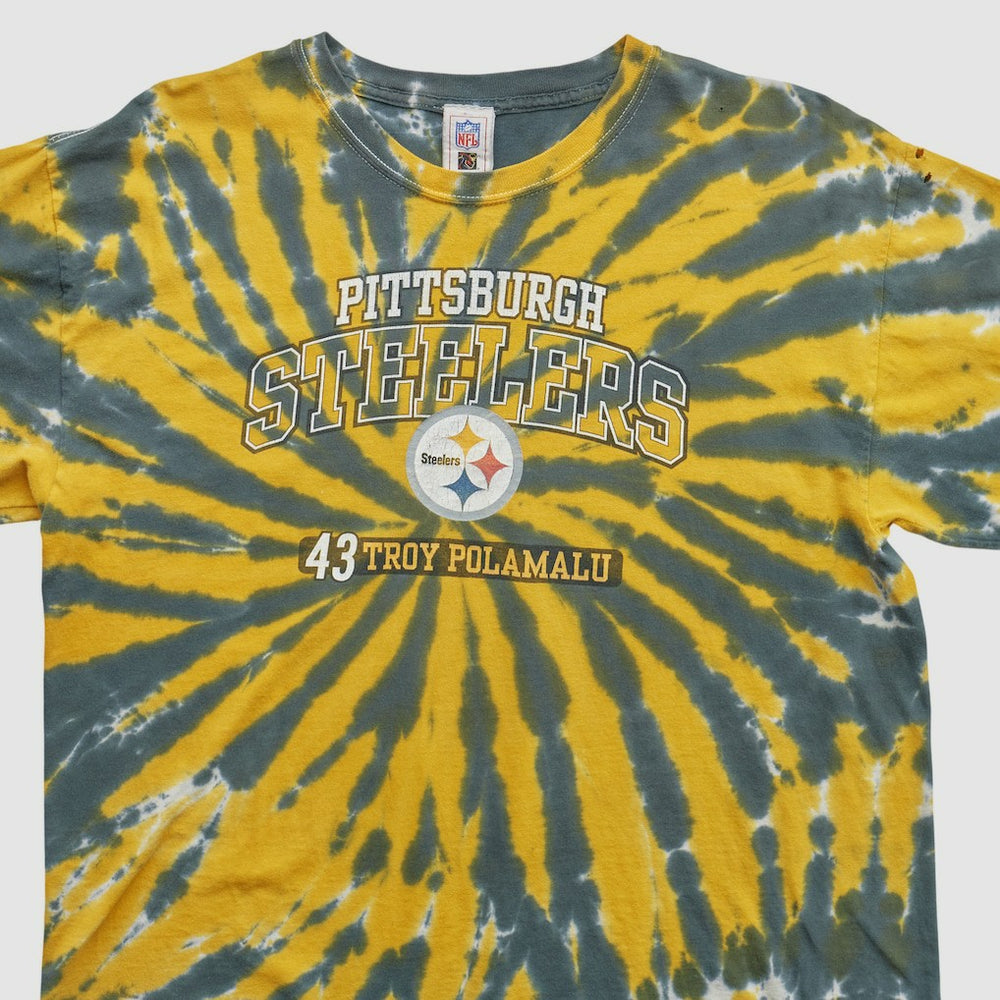 Pittsburgh Steelers NFL 2000s T-shirt - Yellow Vintage - Fanatics