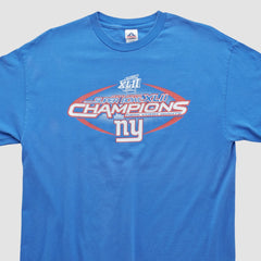 New York Giants Alstyle 2008 T-shirt - Blue Vintage - Fanatics