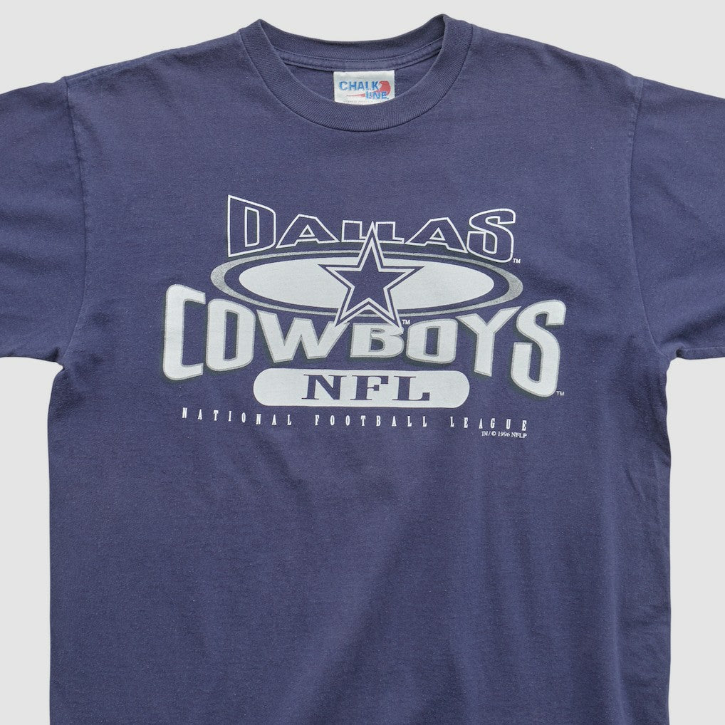 Dallas Cowboys Chalk Line 1996 T-shirt - Navy Vintage - Fanatics