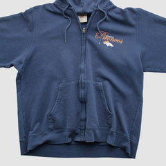 Denver Broncos NFL 2000s Hooded Full Zip Sweatshirt - Navy Vintage - Fanatics
