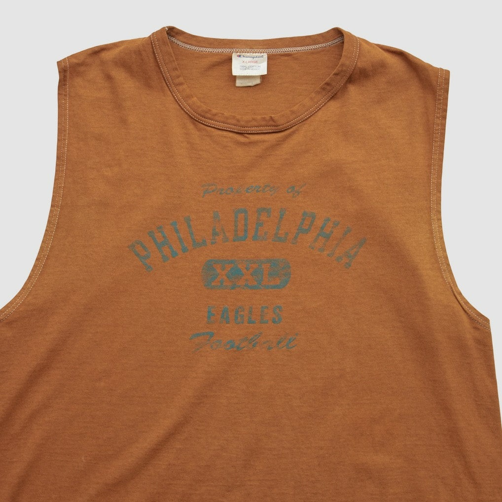 Philadelphia Eagles Champion 90s Tank - Clay Vintage - Fanatics