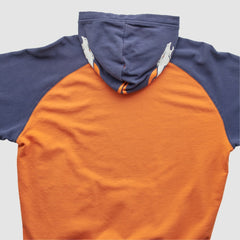 Denver Broncos Reebok 2000s Hooded Pullover Sweatshirt - Orange Vintage - Fanatics