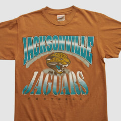 Jacksonville Jaguars Hanes 90s T-shirt - Clay Vintage - Fanatics