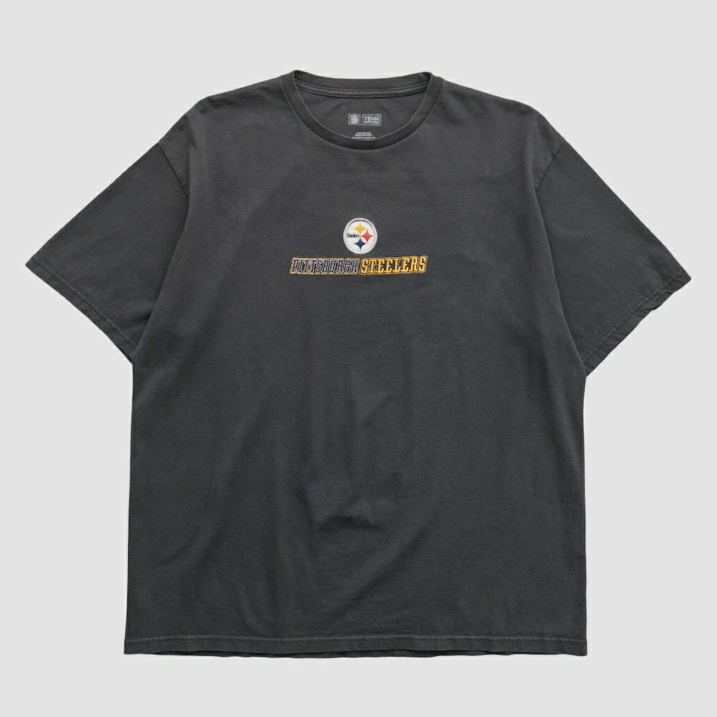 Pittsburgh Steelers NFL 2010s T-shirt - Charcoal Vintage - Fanatics