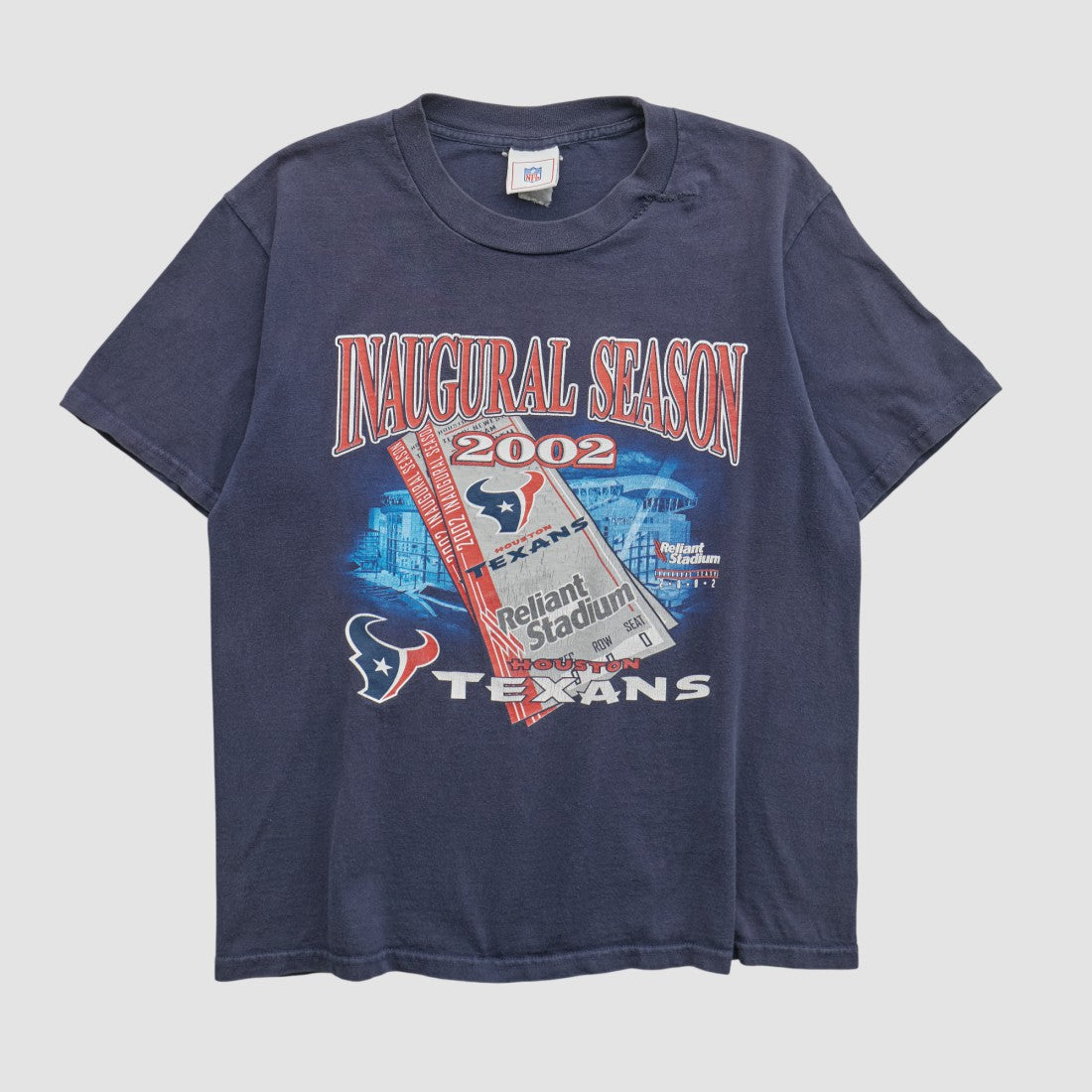 Houston Texans NFL 2002 T-shirt - Navy Vintage - Fanatics