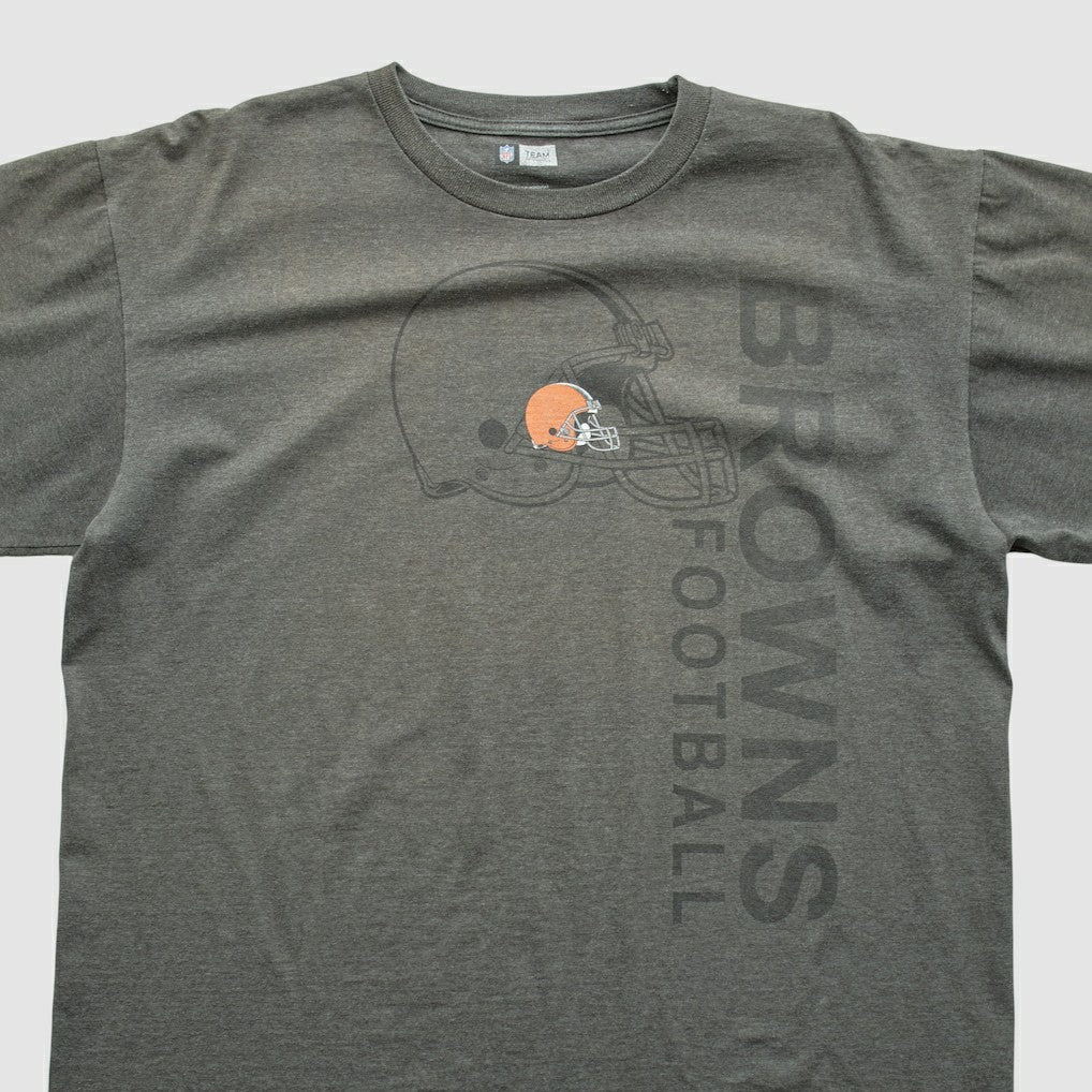 Cleveland Browns NFL 2010s T-shirt - Dark Heather Gray Vintage - Fanatics