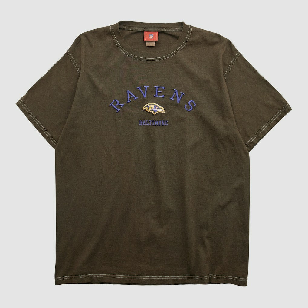 Baltimore Ravens NFL 2000s T-shirt - Brown Vintage - Fanatics