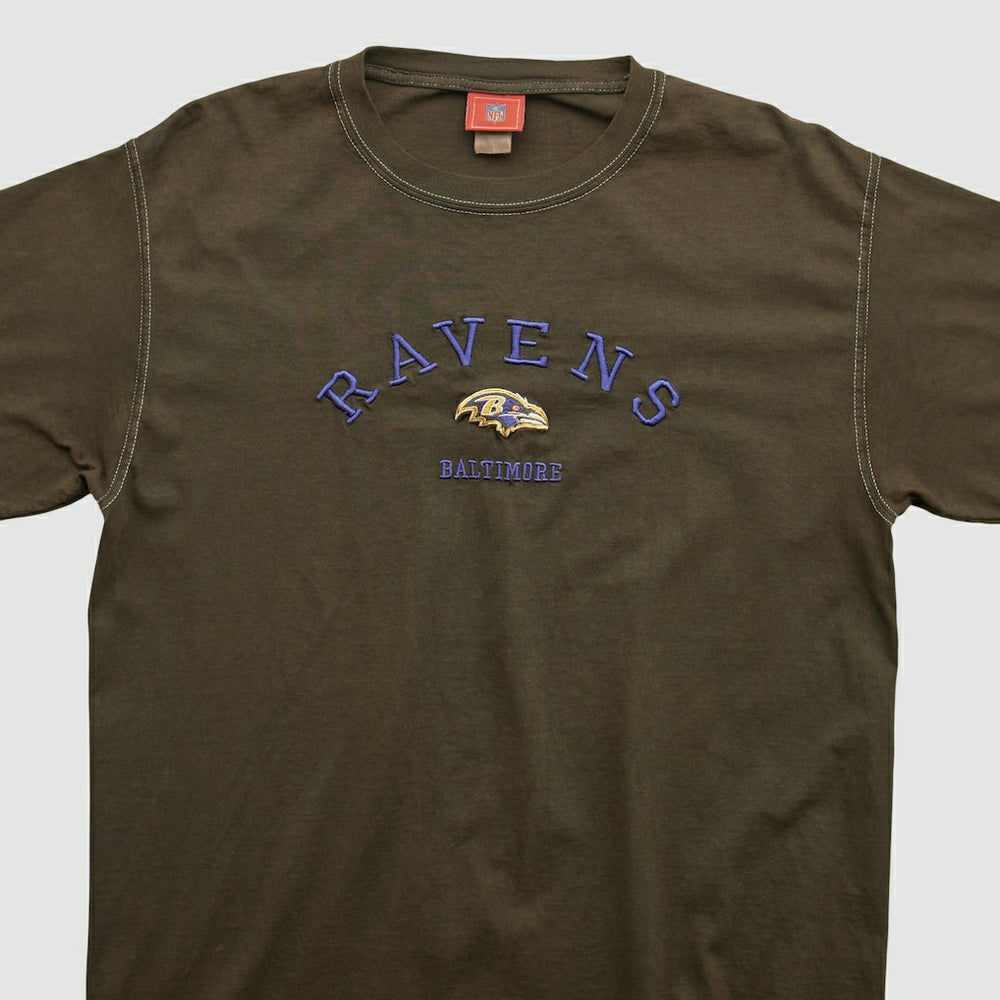 Baltimore Ravens NFL 2000s T-shirt - Brown Vintage - Fanatics
