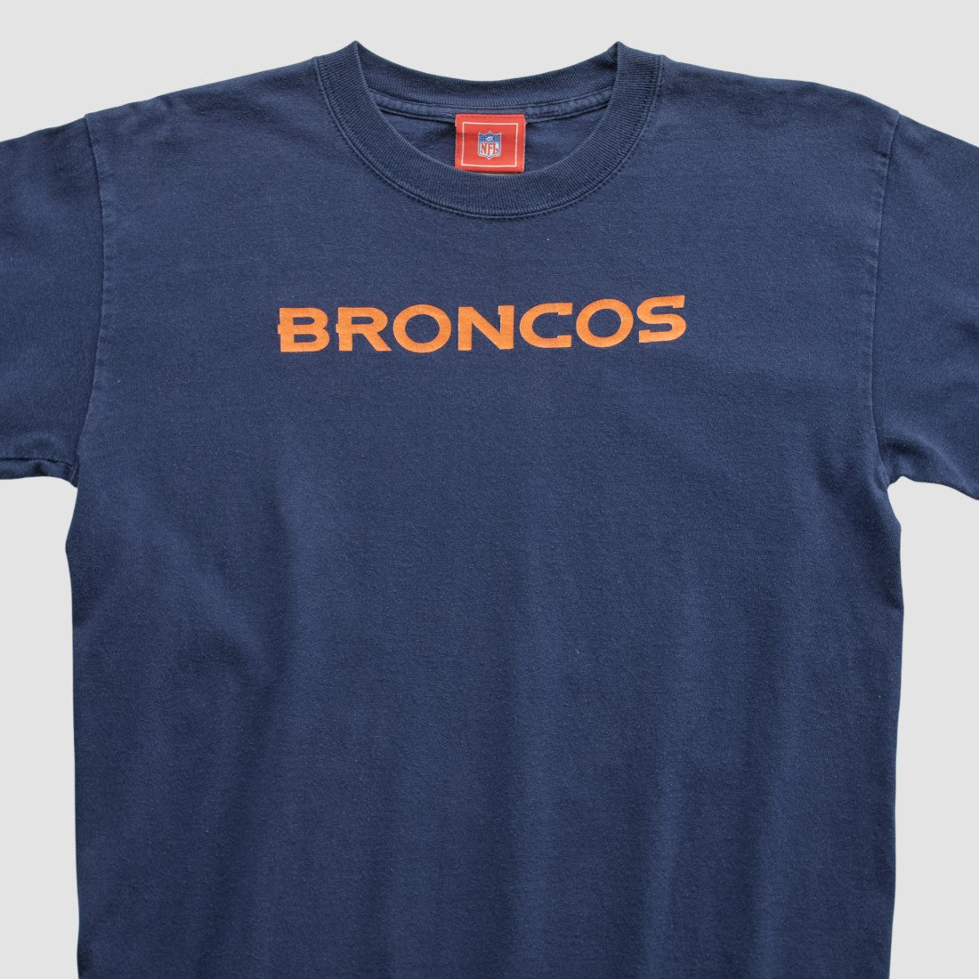 Denver Broncos NFL 2000s Long Sleeve T-shirt - Navy Vintage - Fanatics