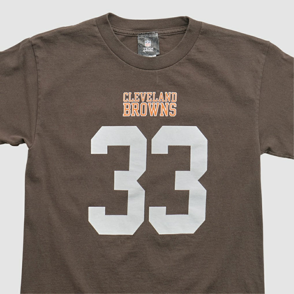 Cleveland Browns NFL 2010s T-shirt - Brown - Yth L Real Vintage - Fanatics