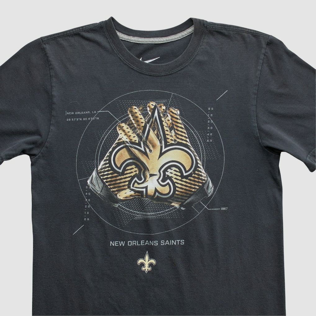 New Orleans Saints 2010s T-shirt - Black Vintage - Fanatics