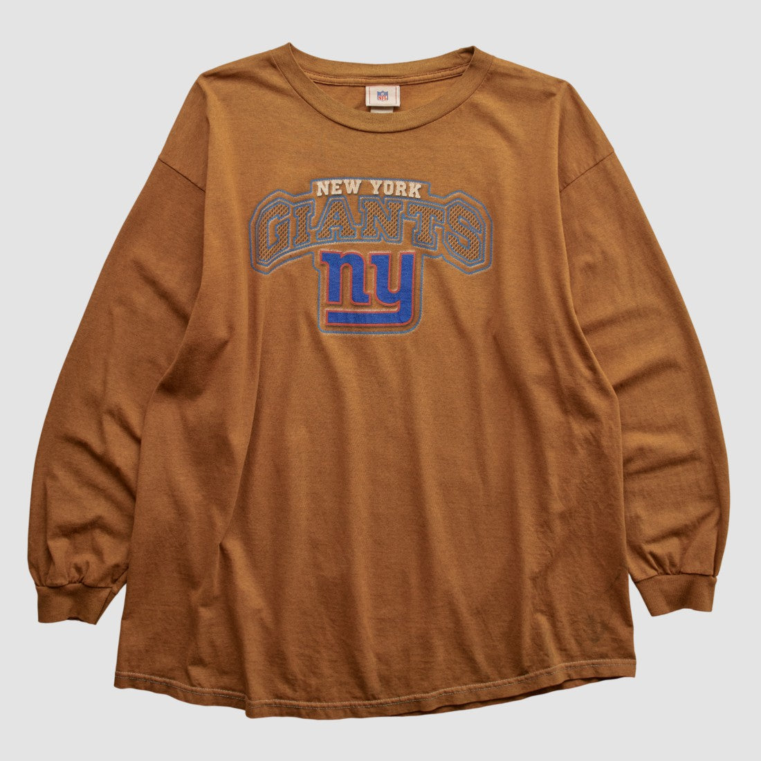 New York Giants NFL 2000s Long Sleeve T-shirt - Clay Vintage - Fanatics