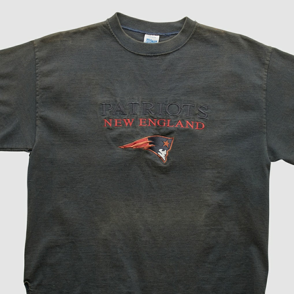 New England Patriotsm Sportswear 90s T-shirt - Black Vintage - Fanatics