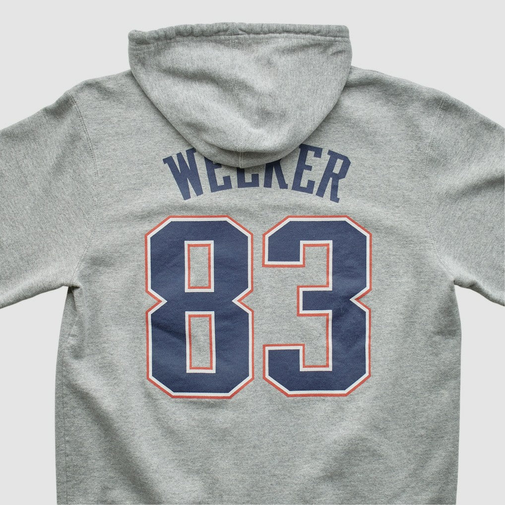 New England Patriots Reebok 2000s Hooded Pullover Sweatshirt - Heather Gray Vintage - Fanatics
