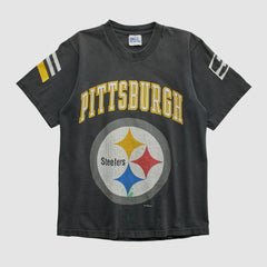 Pittsburgh Steelers Pro Player 90s T-shirt - Black Vintage - Fanatics