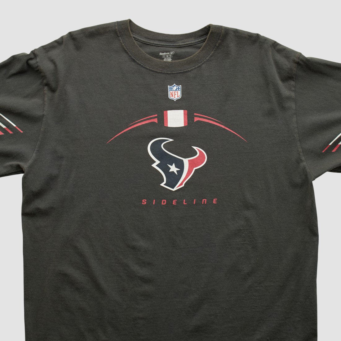 Houston Texans Reebok 2000s Long Sleeve T-shirt - Black Vintage - Fanatics