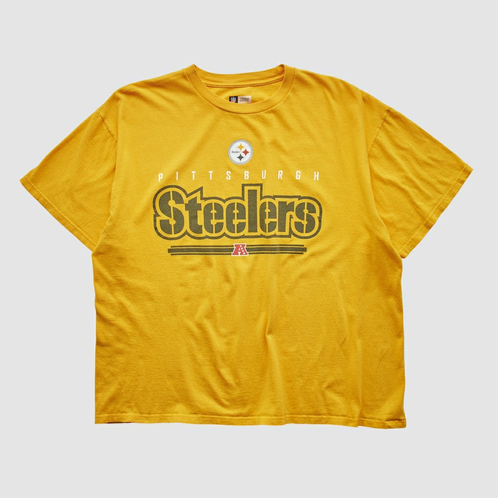 Pittsburgh Steelers NFL 2010s T-shirt - Yellow Vintage - Fanatics
