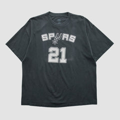 Vintage San Antonio Spurs NBA 2000s T-shirt Black