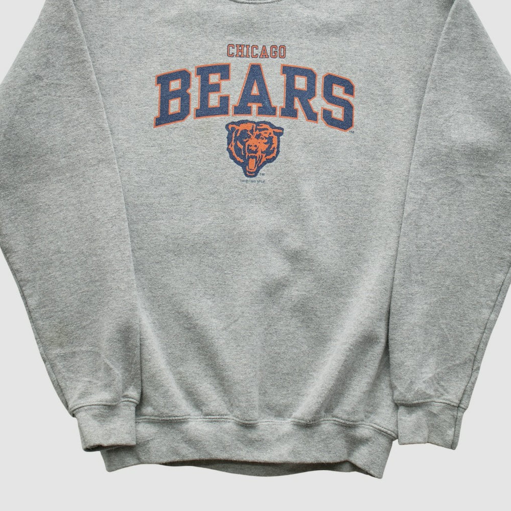 Chicago Bears Gildan 1999 Pullover Sweatshirt - Heather Gray - Yth L Real Vintage - Fanatics