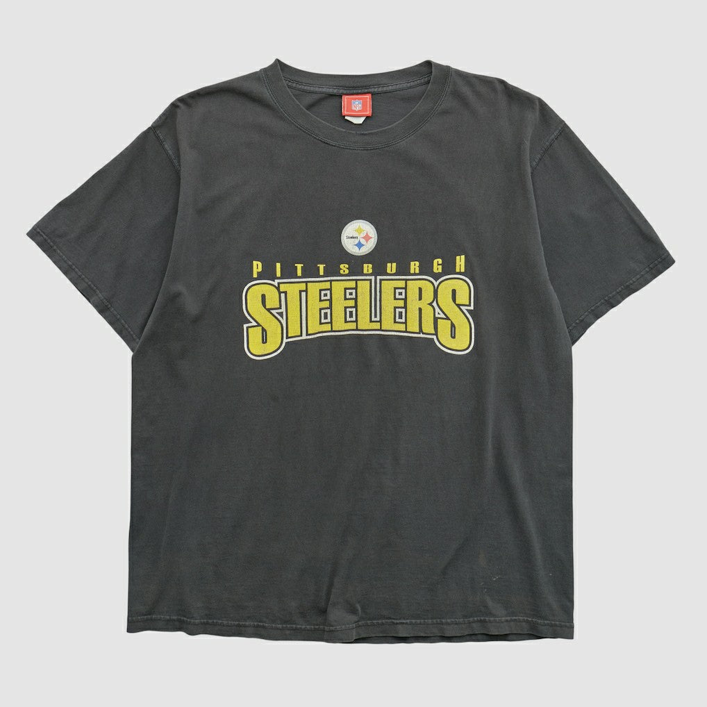 Pittsburgh Steelers NFL 2000s T-shirt - Black Vintage - Fanatics