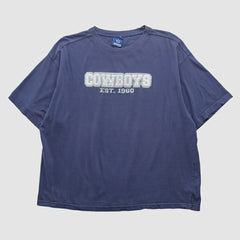 Dallas Cowboys Cowboys Authentic Apparel 2000s T-shirt - Navy Vintage - Fanatics