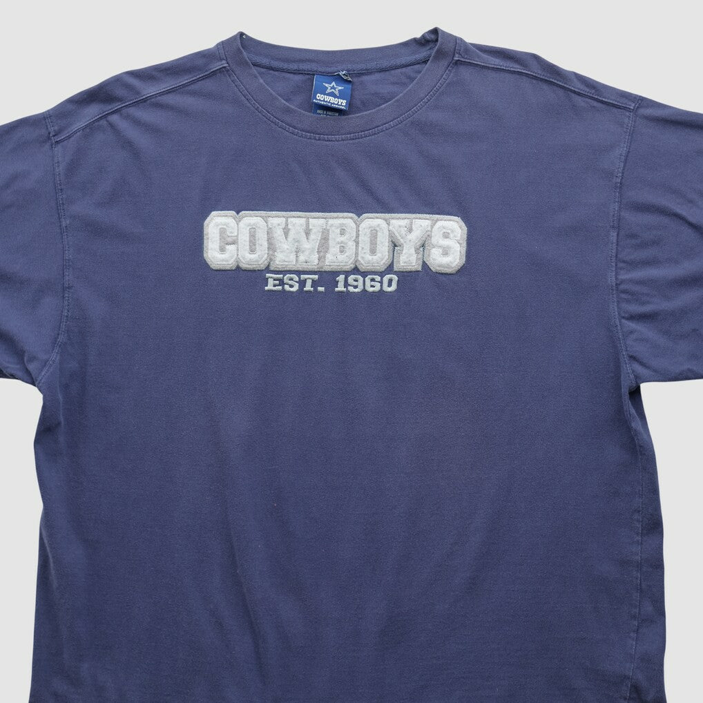 Dallas Cowboys Cowboys Authentic Apparel 2000s T-shirt - Navy Vintage - Fanatics