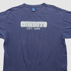 Dallas Cowboys Cowboys Authentic Apparel 2000s T-shirt - Navy Vintage - Fanatics