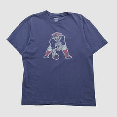 New England Patriots Reebok 2000s T-shirt - Navy Vintage - Fanatics