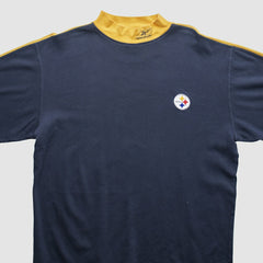 Pittsburgh Steelers Reebok 2000s Long Sleeve T-shirt - Black Vintage - Fanatics