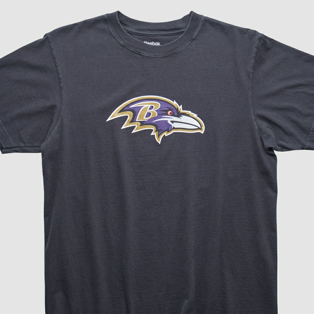 Baltimore Ravens Reebok 2000s T-shirt - Black Vintage - Fanatics