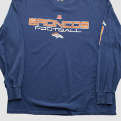 Denver Broncos NFL 2010s Long Sleeve T-shirt - Navy Vintage - Fanatics