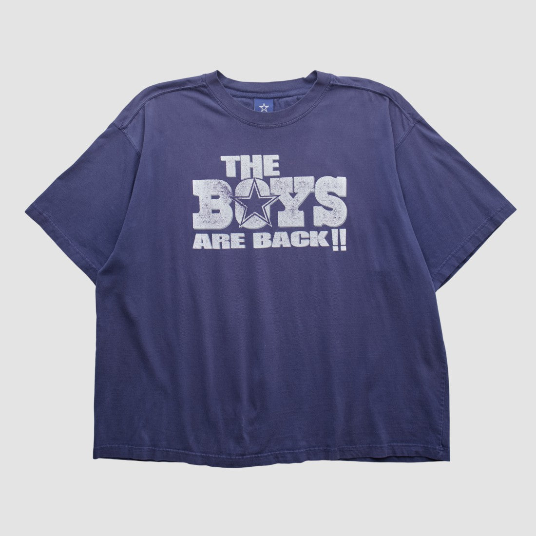 Dallas Cowboys Cowboys Authentic Apparel 2000s T-shirt - Navy Vintage - Fanatics