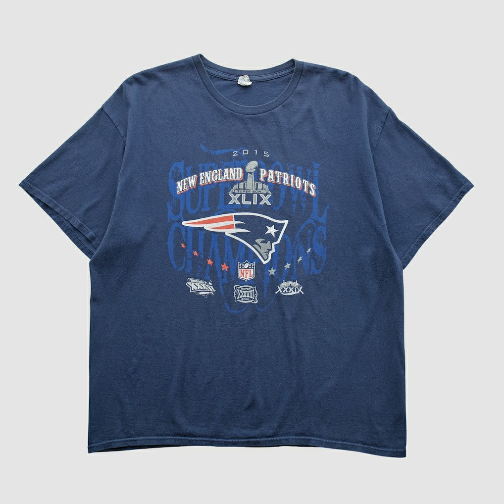 New England Patriots Delta 2015 T-shirt - Navy Vintage - Fanatics