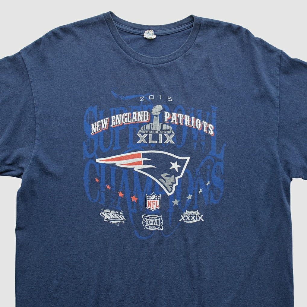 New England Patriots Delta 2015 T-shirt - Navy Vintage - Fanatics
