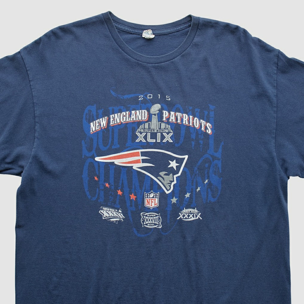 New England Patriots Delta 2015 T-shirt - Navy Vintage - Fanatics