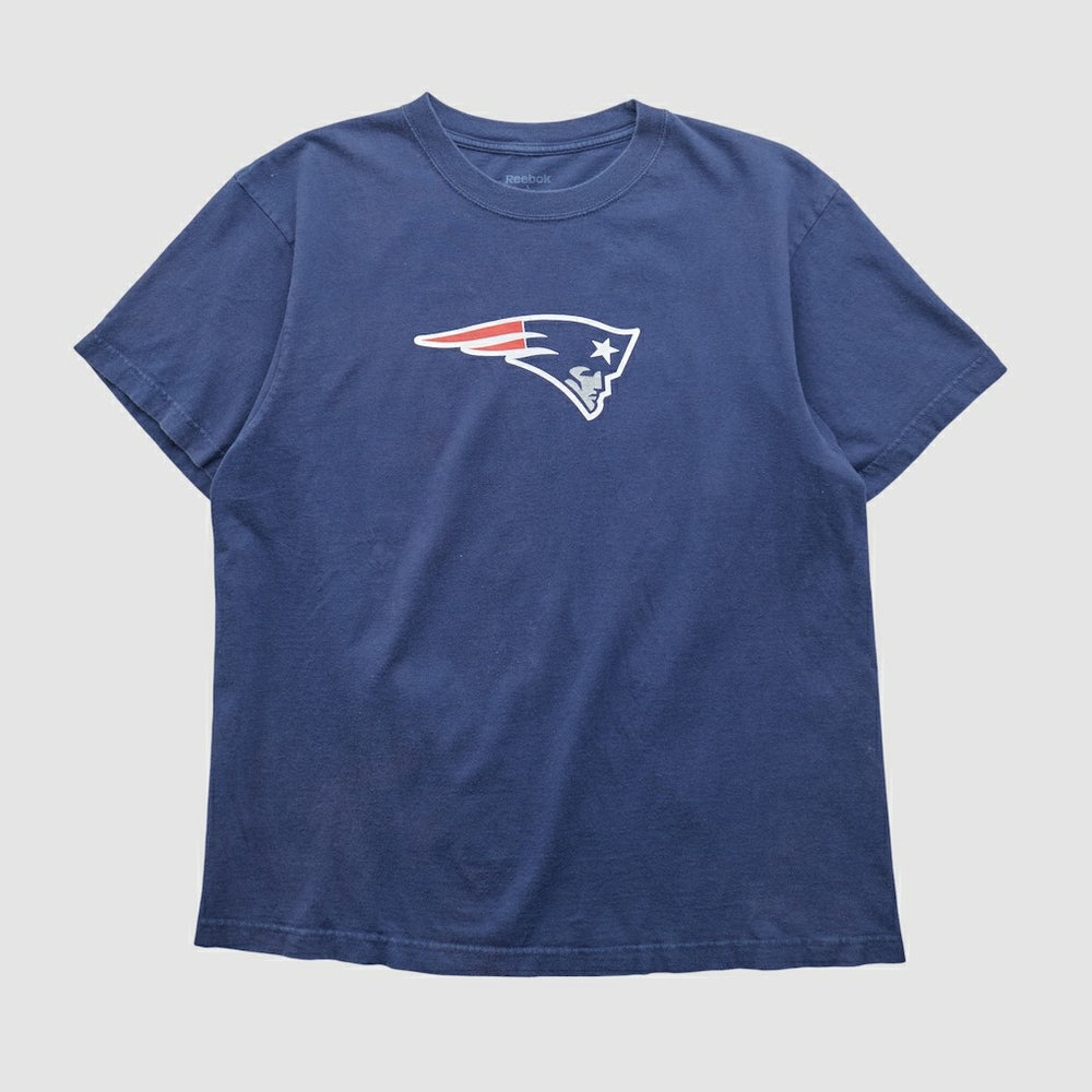 New England Patriots Reebok 2000s T-shirt - Blue Vintage - Fanatics
