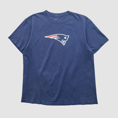 New England Patriots Reebok 2000s T-shirt - Blue Vintage - Fanatics