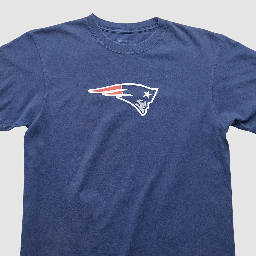 New England Patriots Reebok 2000s T-shirt - Blue Vintage - Fanatics