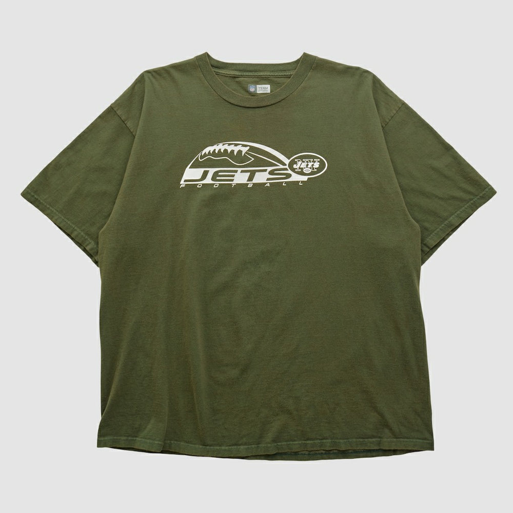 New York Jets NFL 2000s T-shirt - Olive Vintage - Fanatics