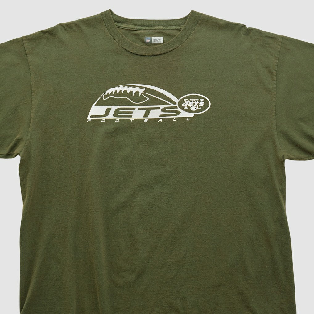 New York Jets NFL 2000s T-shirt - Olive Vintage - Fanatics