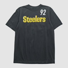 Pittsburgh Steelers Reebok 2000s T-shirt - Black Vintage - Fanatics