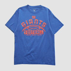 New York Giants Reebok 2000s T-shirt - Blue Vintage - Fanatics