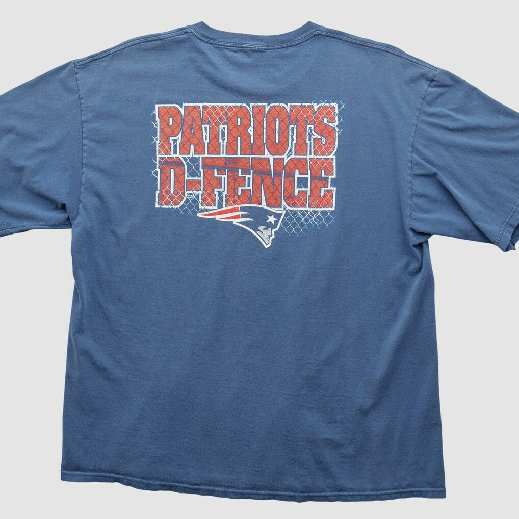 New England Patriots 2000s T-shirt - Blue Vintage - Fanatics