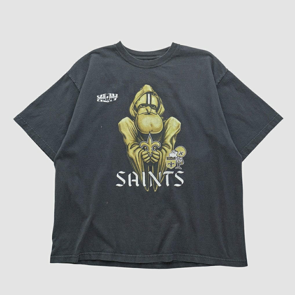 New Orleans Saints Reebok 2010 T-shirt - Black Vintage - Fanatics