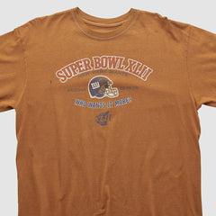 Super Bowl XLII 2008 Long Sleeve T-shirt - Clay Vintage - Fanatics