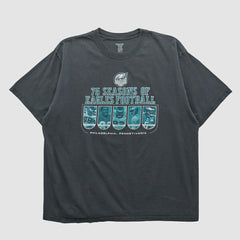 Philadelphia Eagles Reebok 2007 T-shirt - Black Vintage - Fanatics